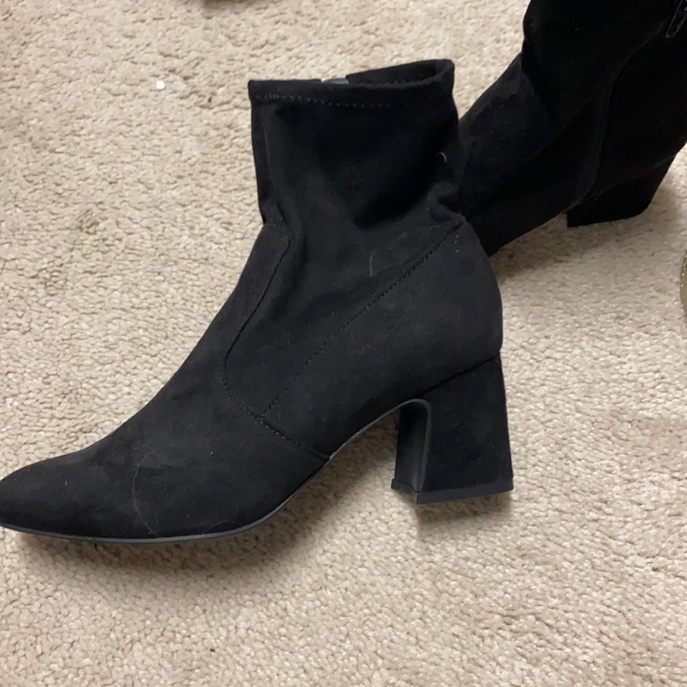 Black booties